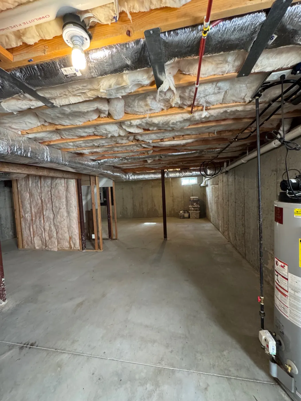 Basement clean out after